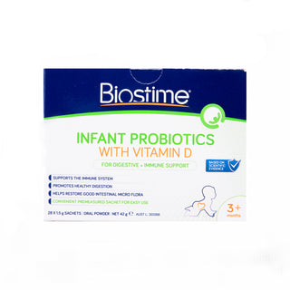 BIOSTIME 合生元  嬰兒益生菌+維生素D 1.5Gx28PCS/盒