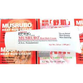 MUSRUBO 美國舒肌  止痛摩擦膏 108G