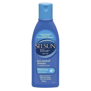 澳洲Selsun Gold黃瓶強效去屑洗髮水200ml｜科學實證止頭癢頭皮屑，專為油性、頭皮困擾設計｜澳洲直送