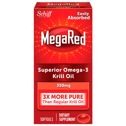 MegaRed 350mg Superior Omega-3 Krill Oil Softgels 60’s - 樂誠—網絡批發直銷