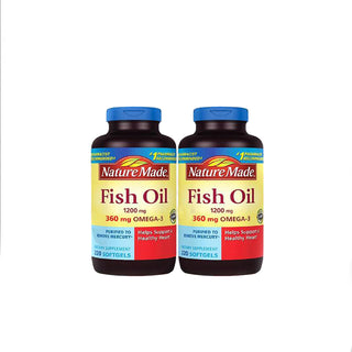美國Nature Made 深海魚油 1,200毫克 含奧米加-3, 360毫克, 200粒軟膠囊