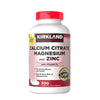 Kirkland Signature Calcium Citrate Magnesium and Zinc, 500 Tablets - 樂誠~Legowell Wholesale mall