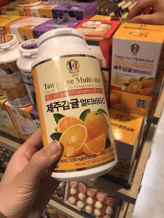 韓國濟州島橙子VC維生素橙子片維生素500粒 - 樂誠—網絡批發直銷